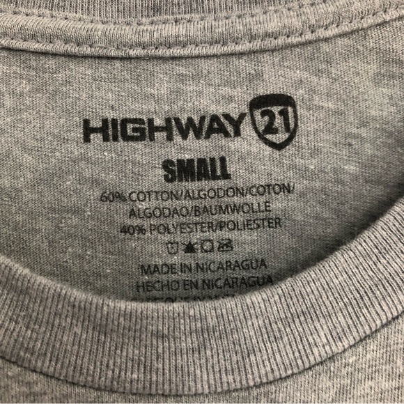 Highway 21 Gray Tee - Picture 4 of 5